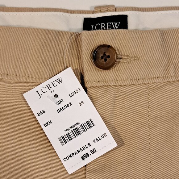 J. Crew Men's 29x7 Flat Front Shorts Style #L0923 New With Tags - Picture 7 of 14